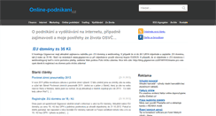 Desktop Screenshot of online-podnikani.cz